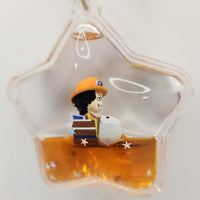 One Piece Tsunameez Acrylic Keychain Figure Charm - Portgas D. Ace on Moby Dick