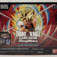 Dragon Ball Super Card Game New Adventure Booster Box - New Adventure (FB05) [English]