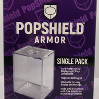 4" PopShield Armor Single Pack Hard Protector for 4" Vinyl Collectibles