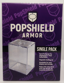 4" PopShield Armor Single Pack Hard Protector for 4" Vinyl Collectibles