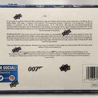 Upper Deck 007 James Bond Villans and Henchmen Hobby Box (18 packs per box) SEALED