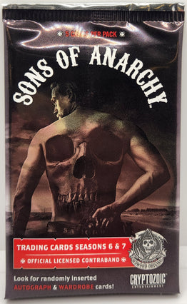 Cryptozoic Sons Of Anarchy Season 6/7 Trading Card Booster Pack