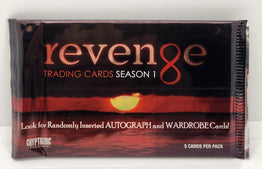 Cryptozoic Revenge Trading Cards Season 1 Booster Pack