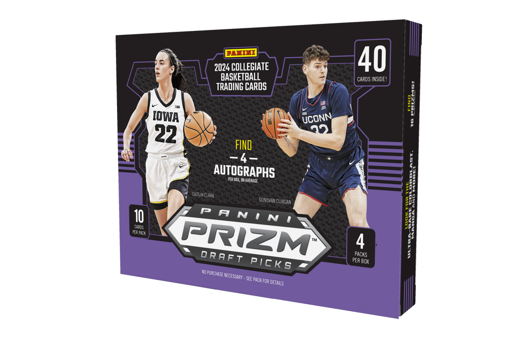 2024 Panini Prizm Draft Picks Collegiate Basketball Trading Card Hobby Box