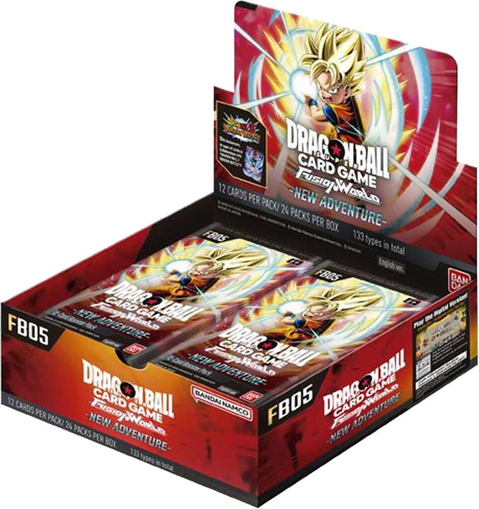 Dragon Ball Super Card Game New Adventure Booster Box - New Adventure (FB05) [English]