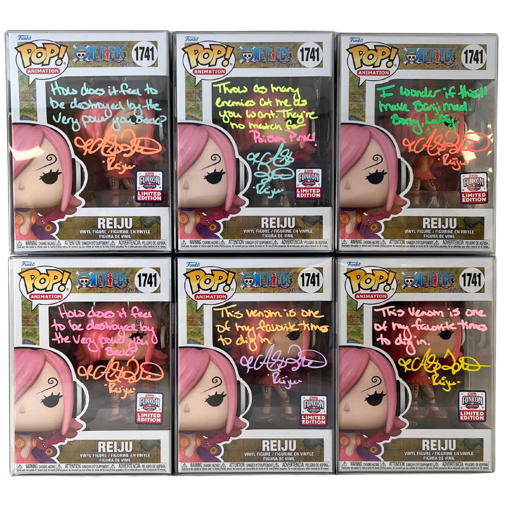 Funko POP! Reiju One Piece #1741 [Funkon] (Autographed)