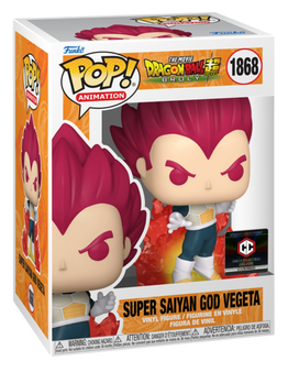 Funko POP! Super Saiyan God Vegeta Dragon Ball Super [Chalice Collectibiles][COMMON] #1868