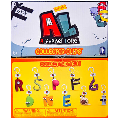 Alphabet Lore Collector Clips Series 1 Blind Bag (Case of 24 pieces)