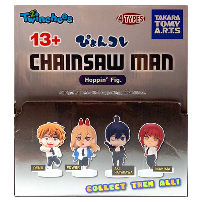 Twinchees Chainsaw Man Hoppin' Character Blind Figure (Sealed Box of 24)