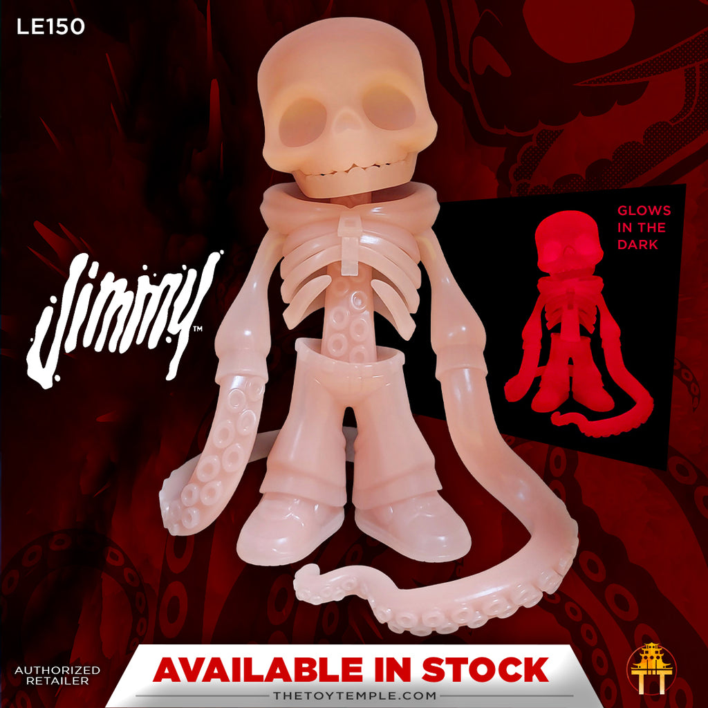 Jimmy Vinyl 8" Glow In the Dark Toy Temple Exclusive LE 150