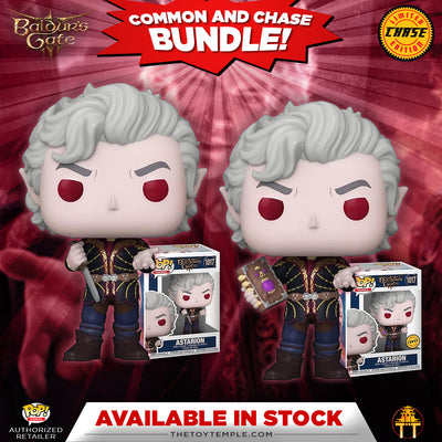 Funko POP! Astarion Baldur's Gate #1017 [Common and Chase Bundle]