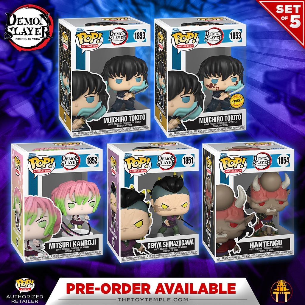 Funko POP! Demon Slayer Set of 5 (PRE-ORDER)