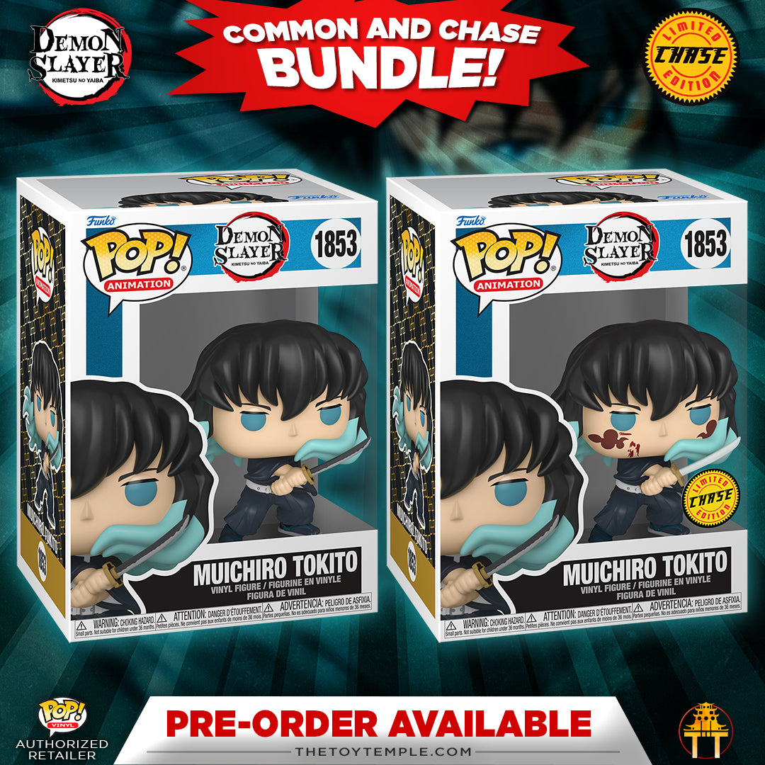 Demon slayer Inosuke popular Chase and Common Funko Pop bundle