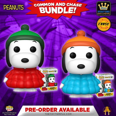 Funko POP! Snoopy Peanuts #1681 [Specialty Series] [Common and Chase Bundle] (PRE-ORDER)