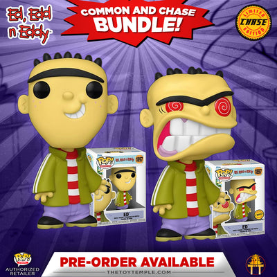 Funko POP! Ed of Ed, Edd N Eddy #1897 [Common and Chase Bundle] (PRE-ORDER)