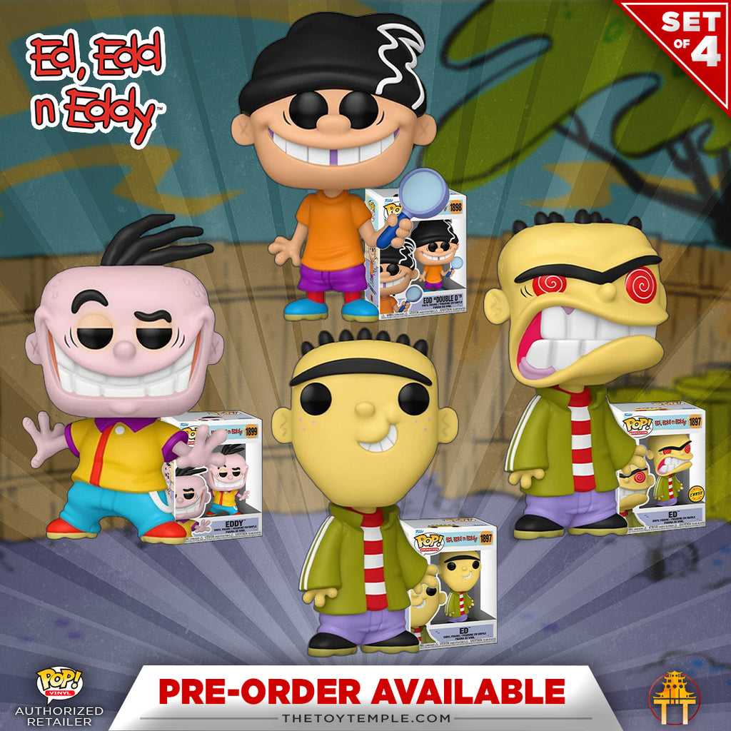 Funko POP! Ed, Edd N Eddy Set of 4 (PRE-ORDER)