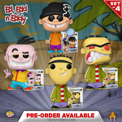 Funko POP! Ed, Edd N Eddy Set of 4 (PRE-ORDER)