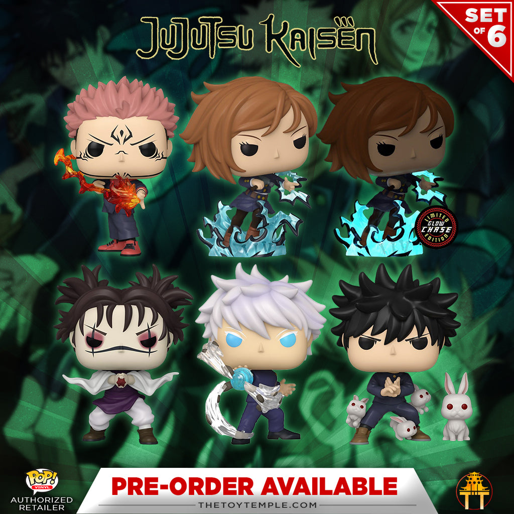 Funko POP! Jujutsu Kaisen Set of 6 #1883-1887 (PRE-ORDER)