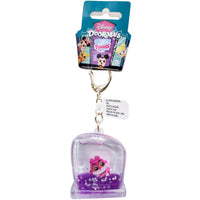 Disney Doorables Alice In The Wonderland Tsunameez Acrylic Keychain Figure Charm - Chesire Cat