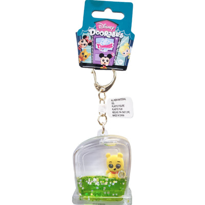 Disney Doorables Winnie-the-Pooh Tsunameez Acrylic Keychain Figure Charm - Winnie-the-Pooh