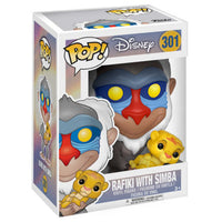 Funko POP! Rafiki w/ Simba Lion King Disney #301