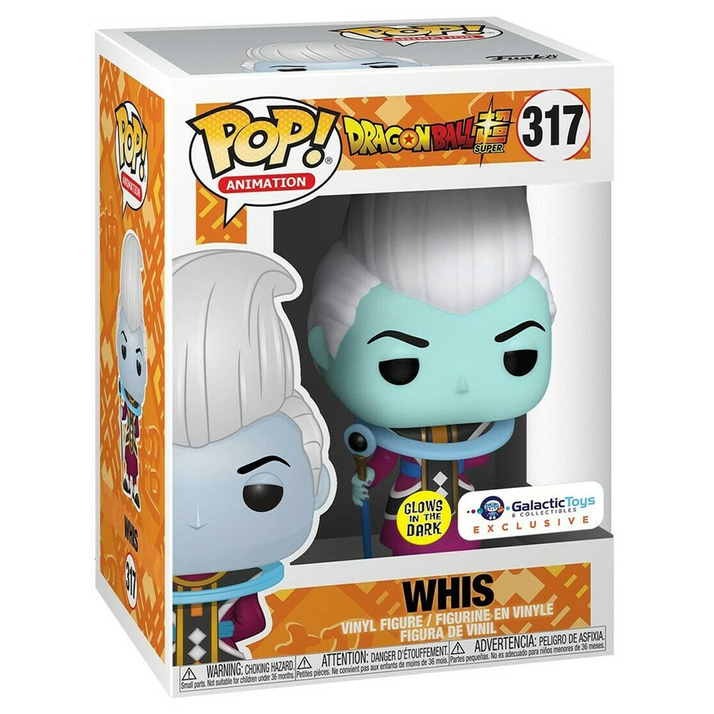 Funko POP! Whis (GITD) Dragon Ball Super #317 [Galactic Toys Exclusive]