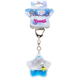 One Piece Tsunameez Acrylic Keychain Figure Charm - Trafalgar Law on Polar Tang