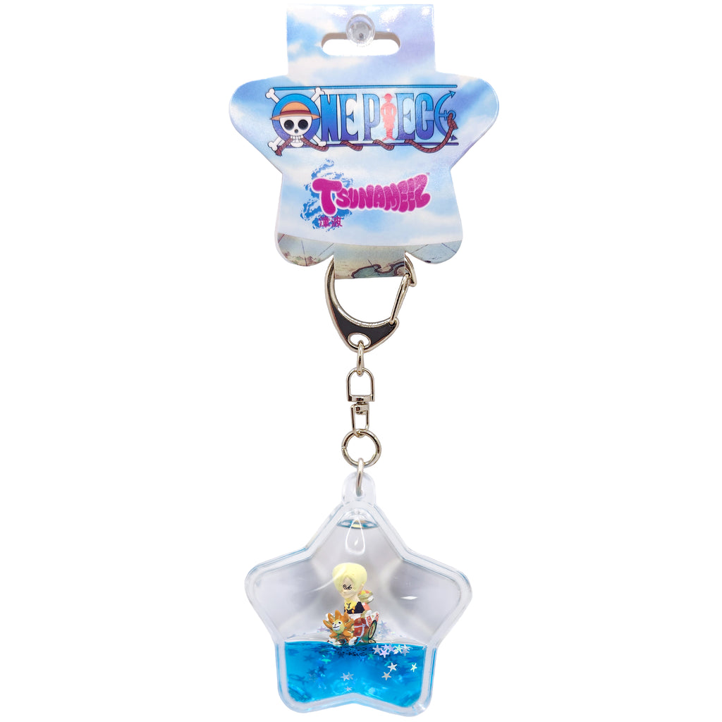 One Piece Tsunameez Acrylic Keychain Figure Charm - Sanji on Thousand Sunny