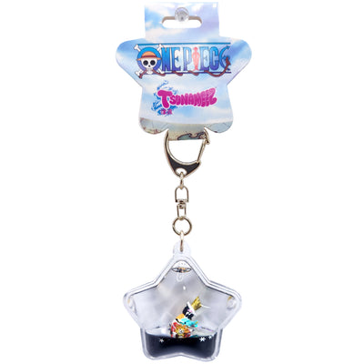 One Piece Tsunameez Acrylic Keychain Figure Charm - Brook on Thousand Sunny