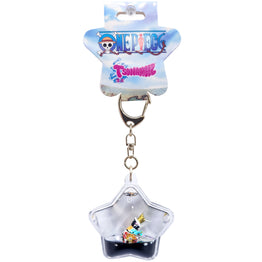 One Piece Tsunameez Acrylic Keychain Figure Charm - Brook on Thousand Sunny