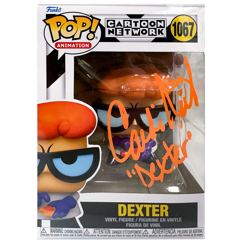 Funko POP! Dexter (Dexter's Laboratory) Cartoon Network #1067 [Autographed]