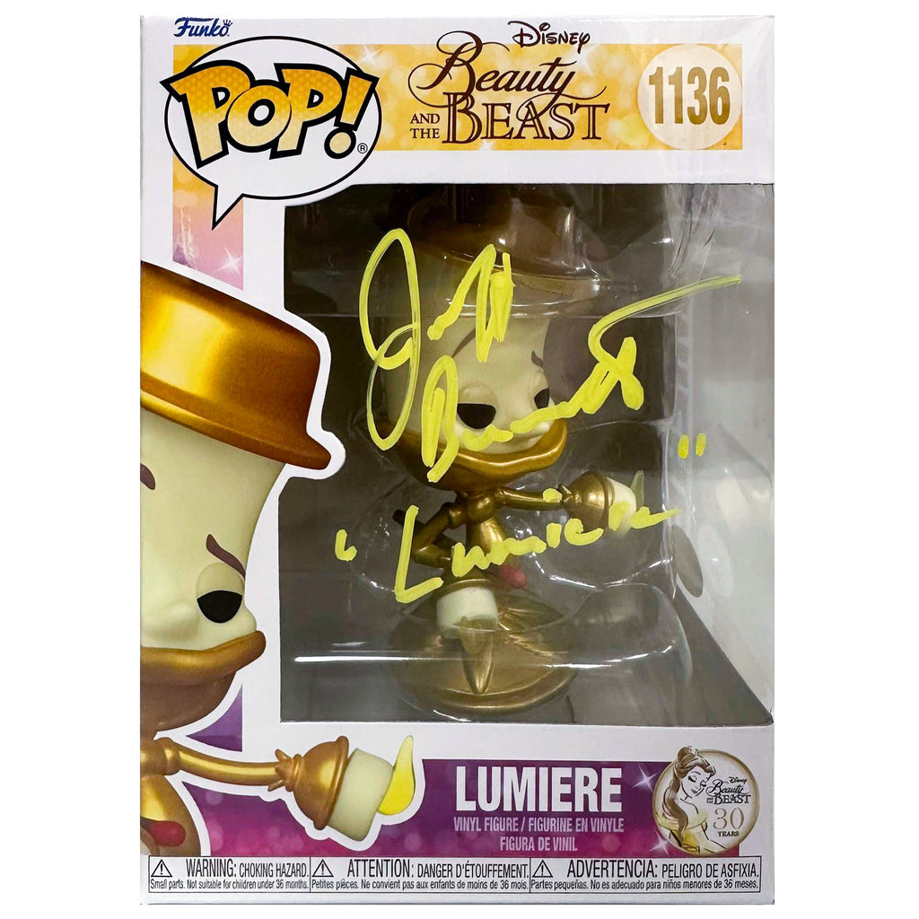 Funko POP! Lumiere Beauty and the Beast #1136 [Autographed]