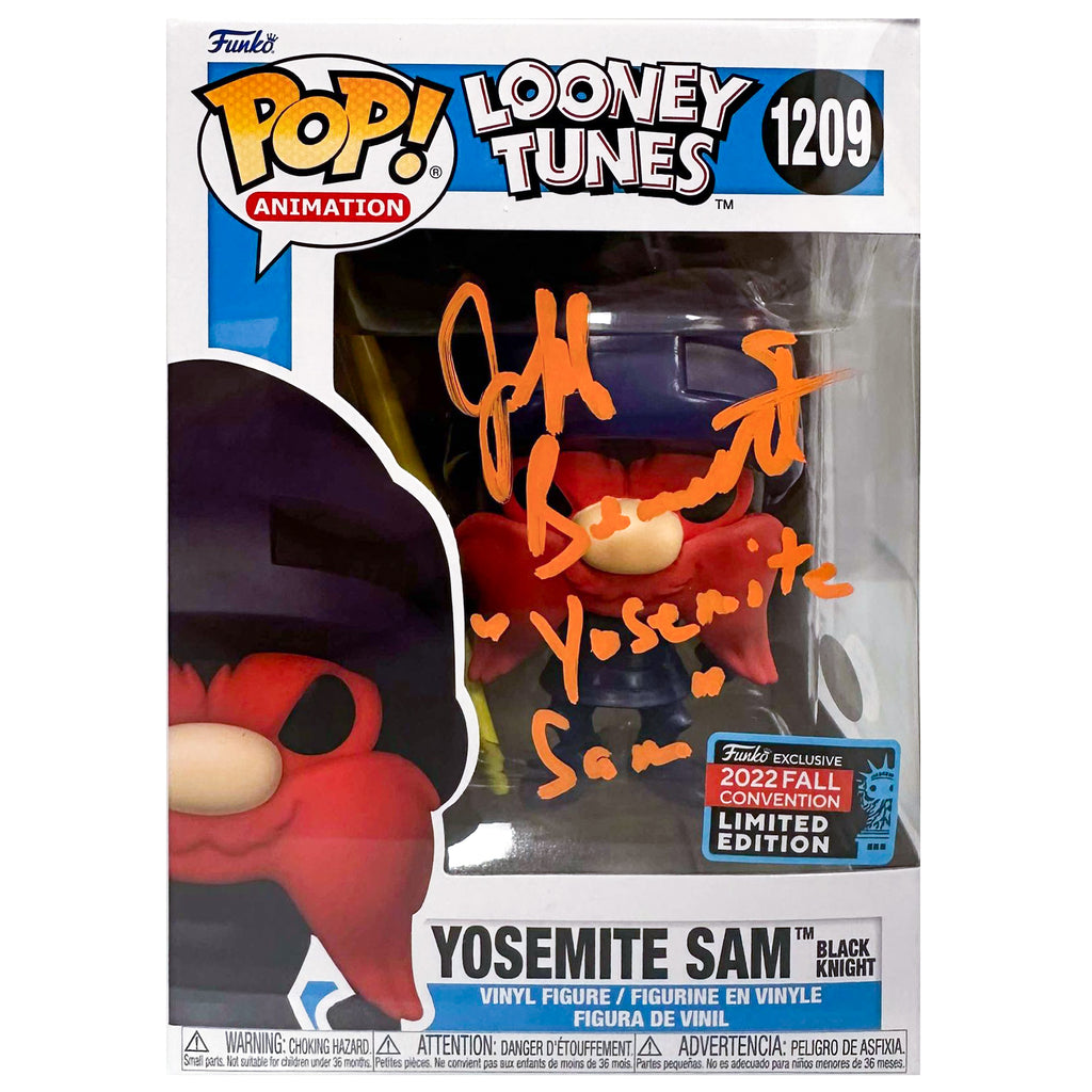 Funko POP! Yosemite Sam Black Knight Looney Tunes #1209 [2022 FC] [Autographed]