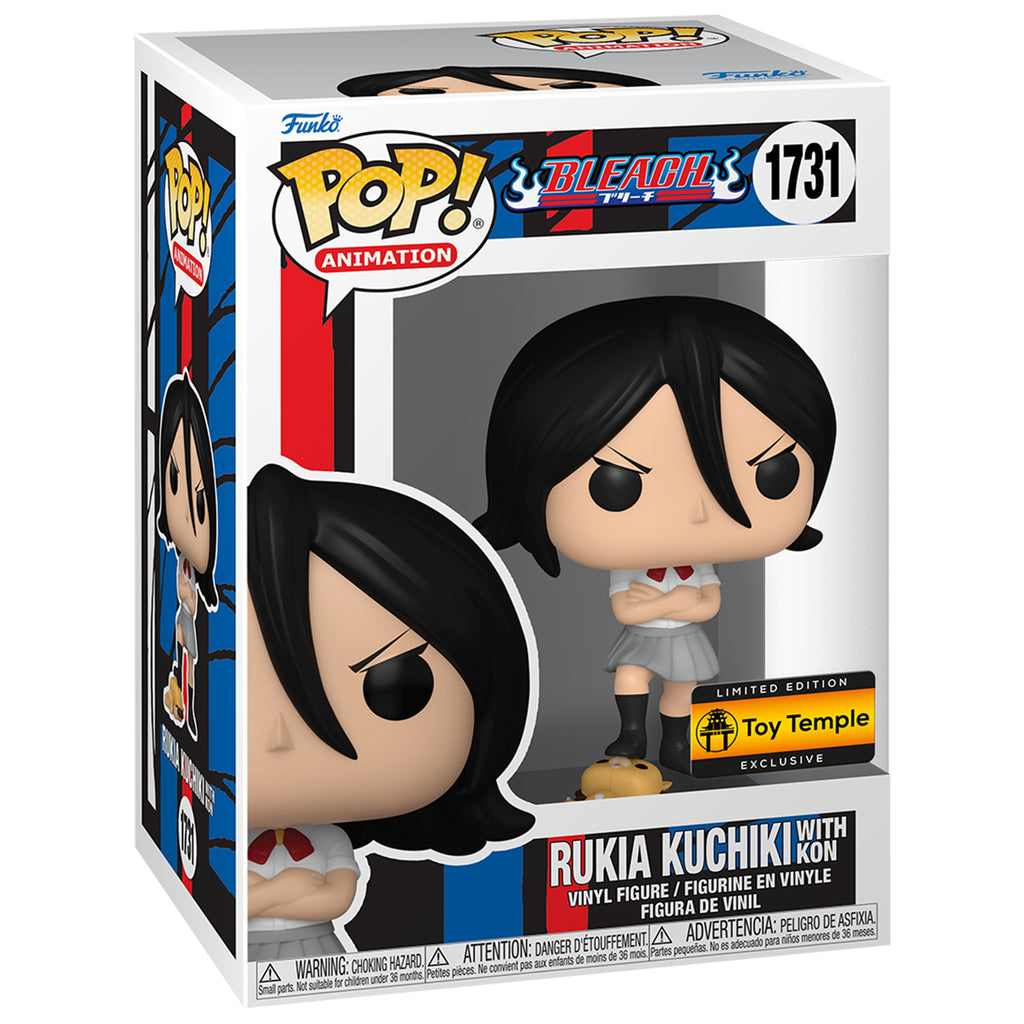 Funko POP! Rukia Kuchiki with Kon Bleach #1731 [Toy Temple Exclusive]