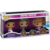 Funko POP! Whitney Houston 3 Pack Diamond Glitter