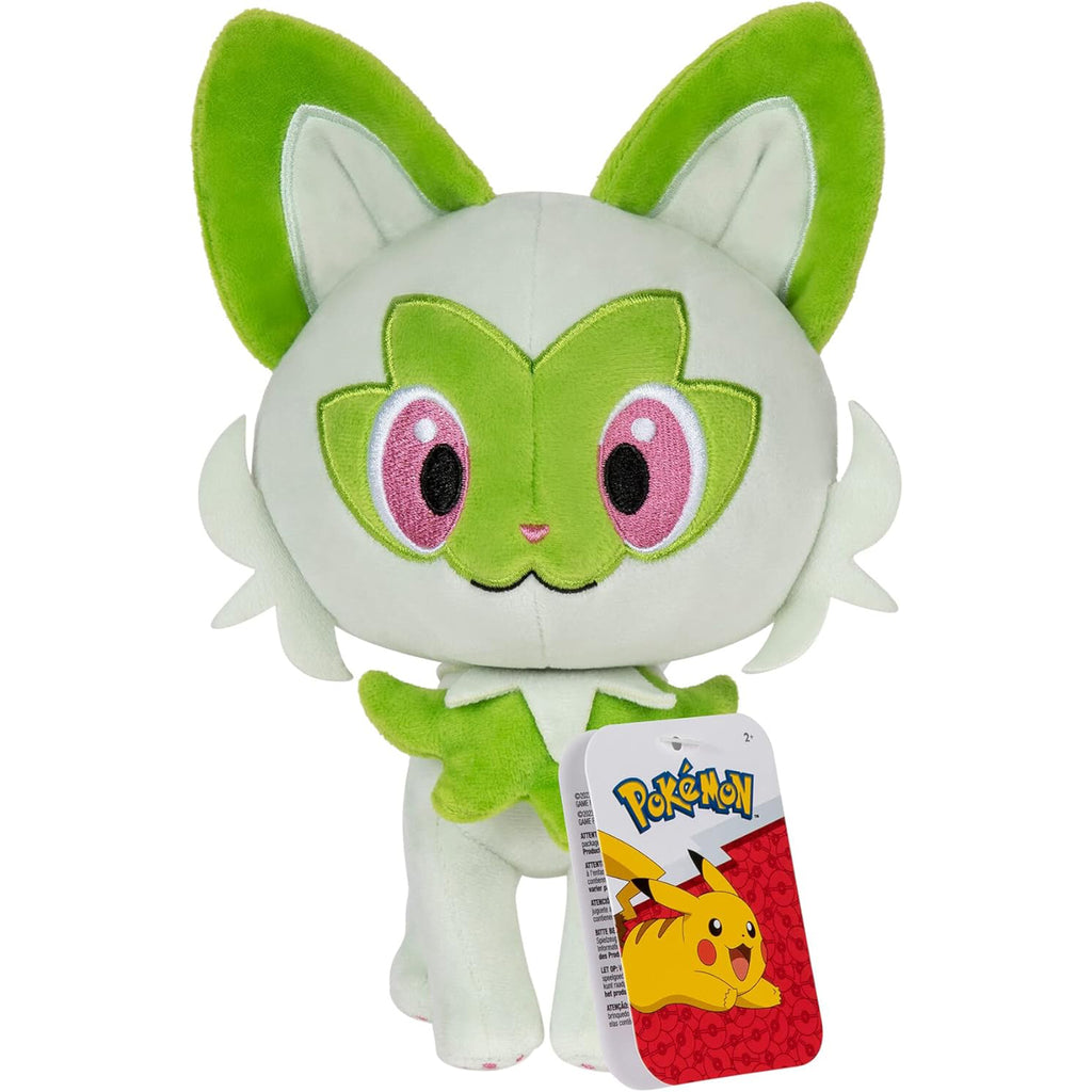 8" Jazwares Sprigatito Pokemon Plush