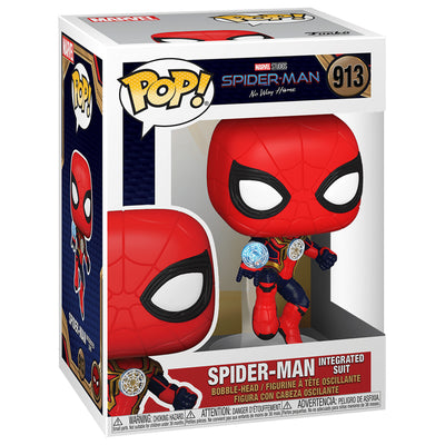 Funko POP Spider-Man Integrated Suit Spider-Man No Way Home #913