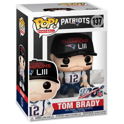 Funko POP! Tom Brady NFL New England Patriots Super Bowl Champions LIII #137