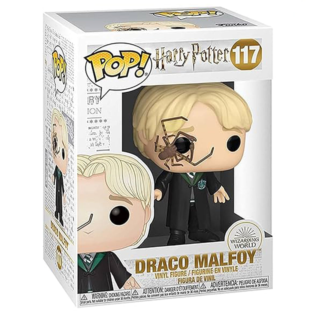 Funko POP! Draco Malfoy w/ Whip Spider Wizarding World #117