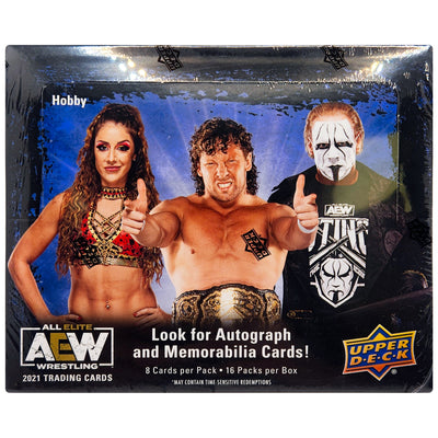 2021 Upper Deck All Elite AEW Wrestling Trading Card Hobby Box