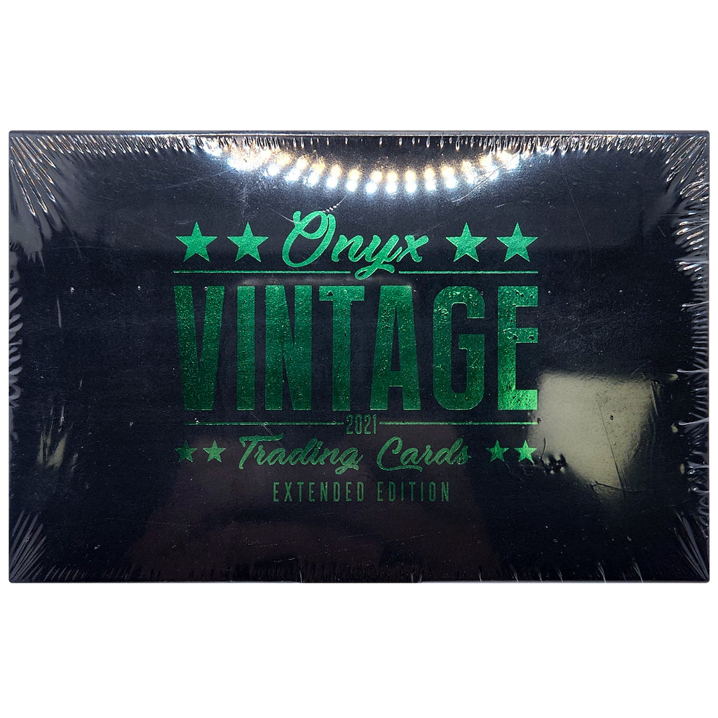 Onyx Vintage 2021 Trading Cards Extended Edition