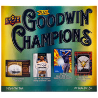 Upper Deck 2021 Goodwin Champions Hobby Box