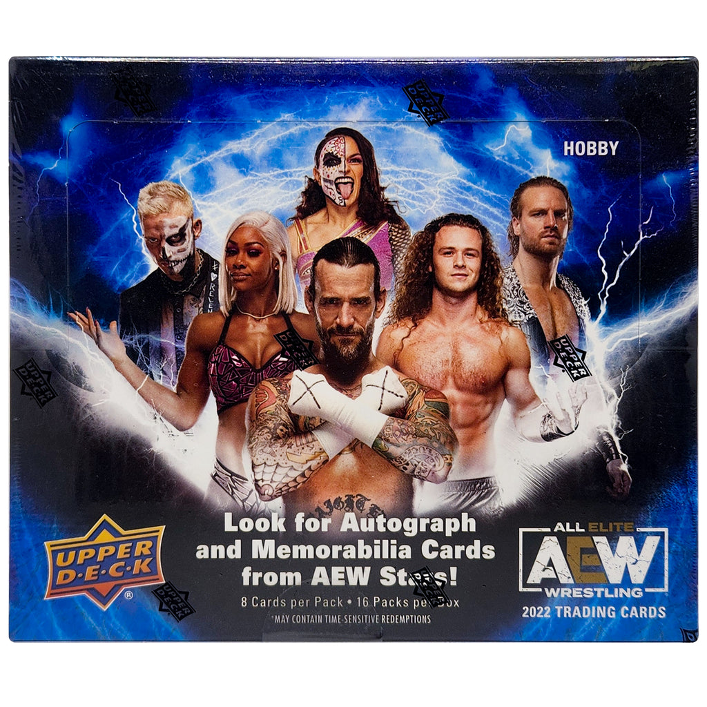 2022 Upper Deck All Elite AEW Wrestling Trading Card Hobby Box