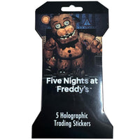 Five Nights At Freddy's - Holographic Trading Stickers (5 Packs)