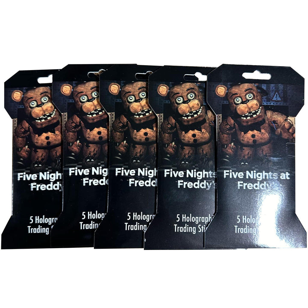 Five Nights At Freddy's - Holographic Trading Stickers (5 Packs)