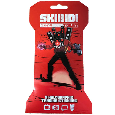 Skibidi Toilet - Holographic Trading Stickers