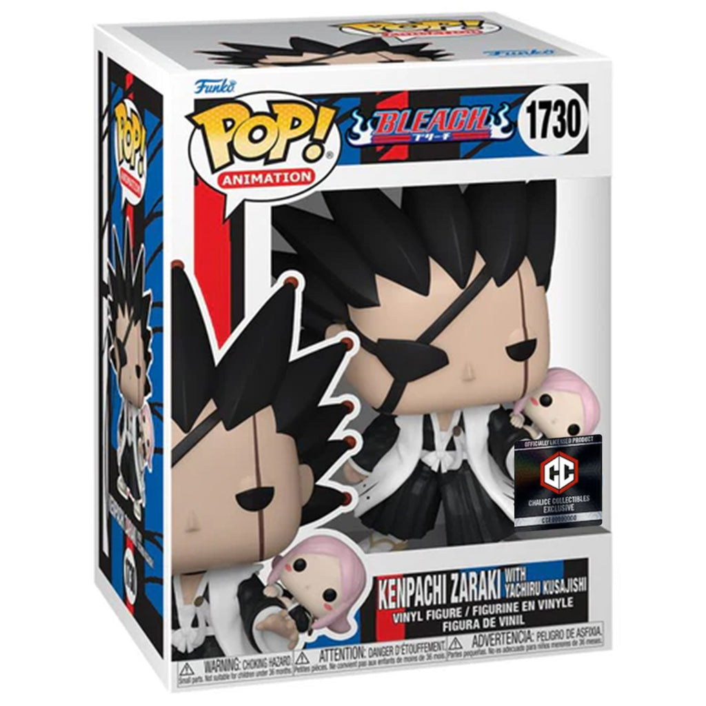 Funko POP! Kenpachi Zaraki w/ Yachiru Kusajishi Bleach #1730 [Chalice Collectibles Exclusive]