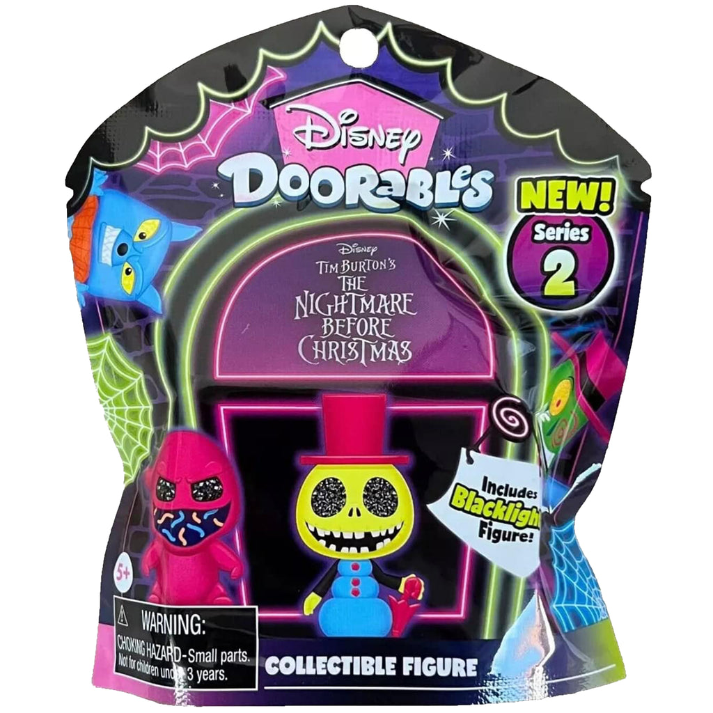 Disney Doorables - Nightmare Before Christmas Blacklight Figure - Series 2