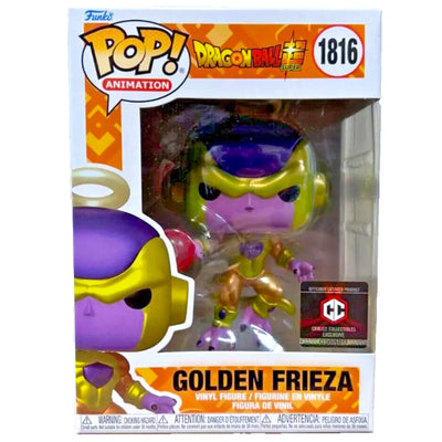 Funko POP! Golden Frieza Dragon Ball Super #1816 [Chalice Exclusive]