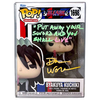 Funko POP! Byakuya Kuchiki Bleach #1698 [Autographed w/Quote]